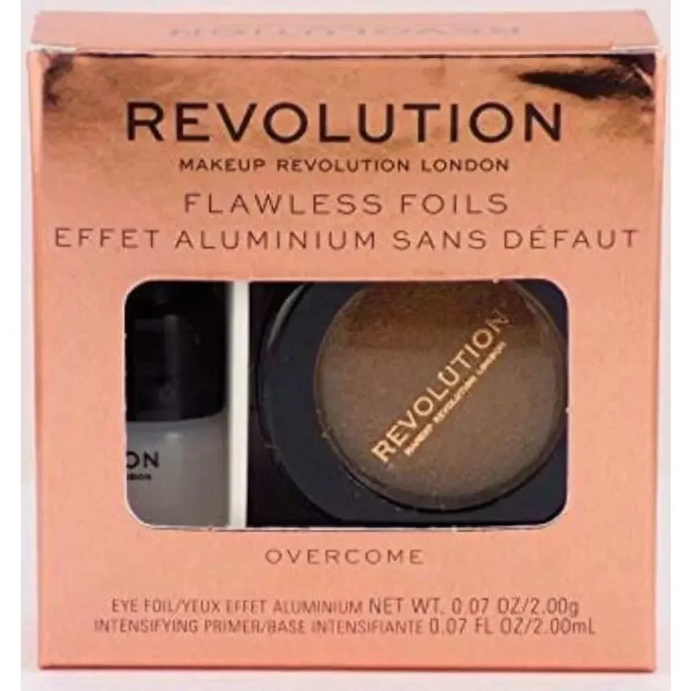 Revolution Flawless Foils Eyeshadow w/ Primer (Multiple Shades)